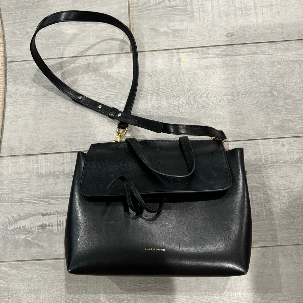 Mansur Gavriel Lady Bag - Red Interior